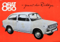 Preview: Fiat 850 Modellprogramm 1964 "Genau der Richtige" Automobilprospekt (10318)